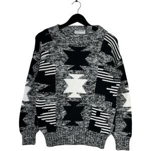 Vintage Peterborough Row Southwest Pattern Sweater